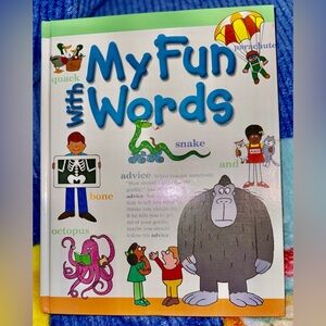 My Fun With Words Educational Book for Kids